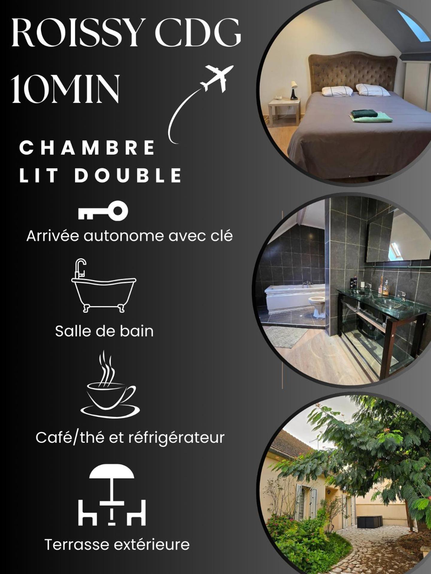 Privatunterkunft Privee A 10min De Roissy Cdg, Au Calme, Parking Gratuit